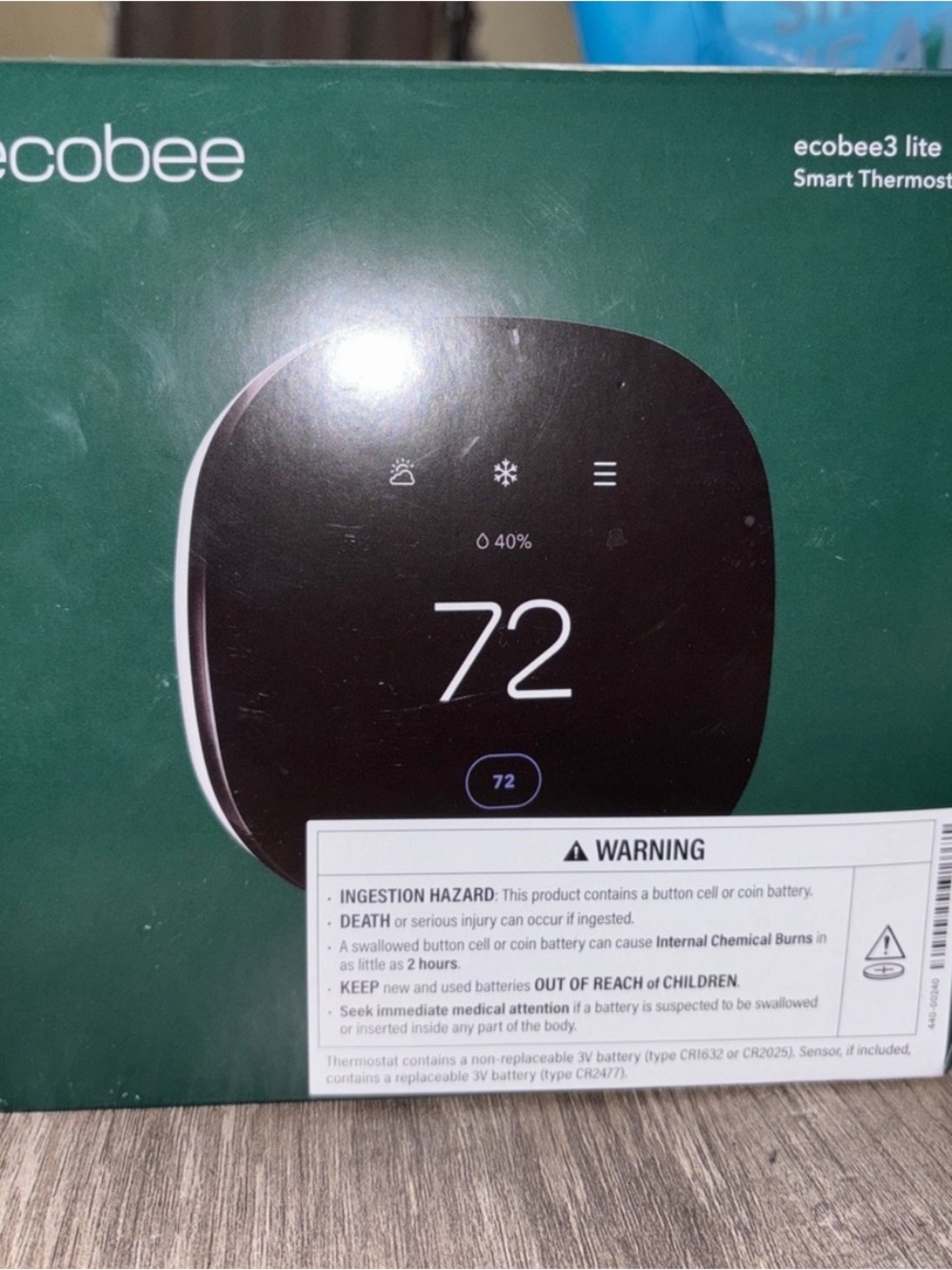 ecobee3 lite Smart Thermostat - Black